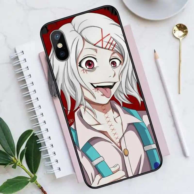 

Tokyo Ghouls anime JUUZOU SUZUYA Phone Cases for iPhone 11 12 pro XS MAX 8 7 6 6S Plus X 5S SE 2020 XR Luxury brand shell