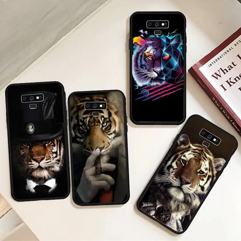 

creative design tiger cool Phone Case For Samsung A50 A51 A71 A20E A20S S10 S20 S21 S30 Plus ultra 5G M11 cover funda coque