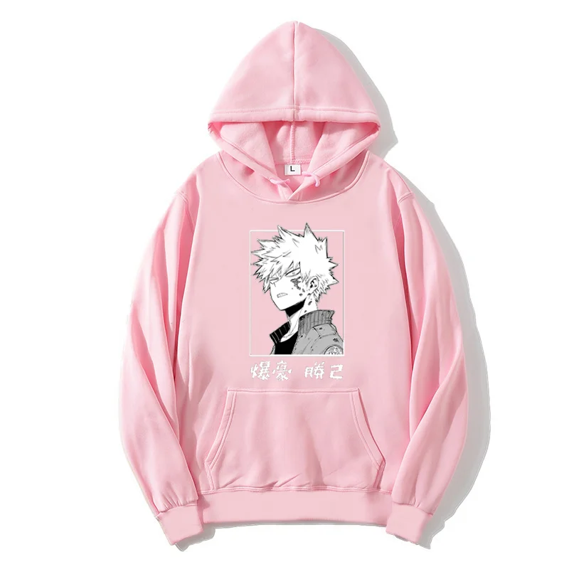 

Anime Printed Hoodie Men Set Clothes Sweatshirt Women Female Harajuku Oversized Hoody Man Hoodies Sweatshirts Streetwear 2021