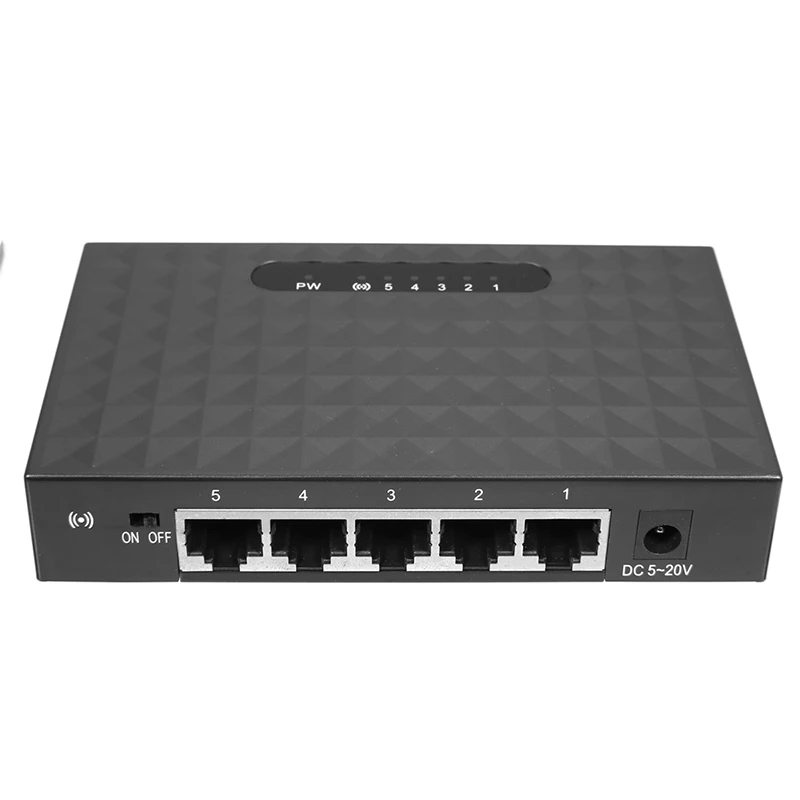 Черный хаб сетевой коммутатор локальной сети Ethernet Интернет кабель сплиттер шунт