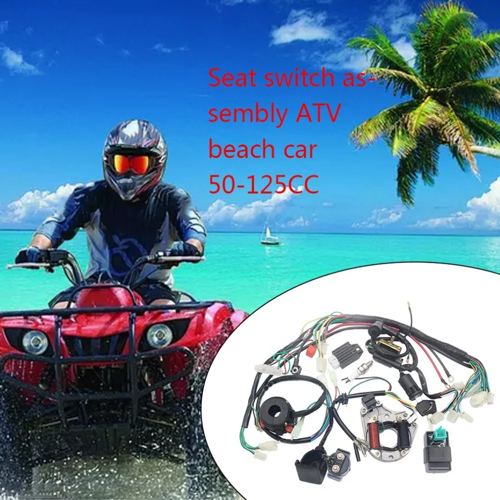 Electrics Stator Coil CDI Wiring Harness for 4 Stroke ATV KLX 50cc 70cc 110cc 125cc Quad Bike Buggy Go Kart Pit Dirt Bikes | Автомобили и