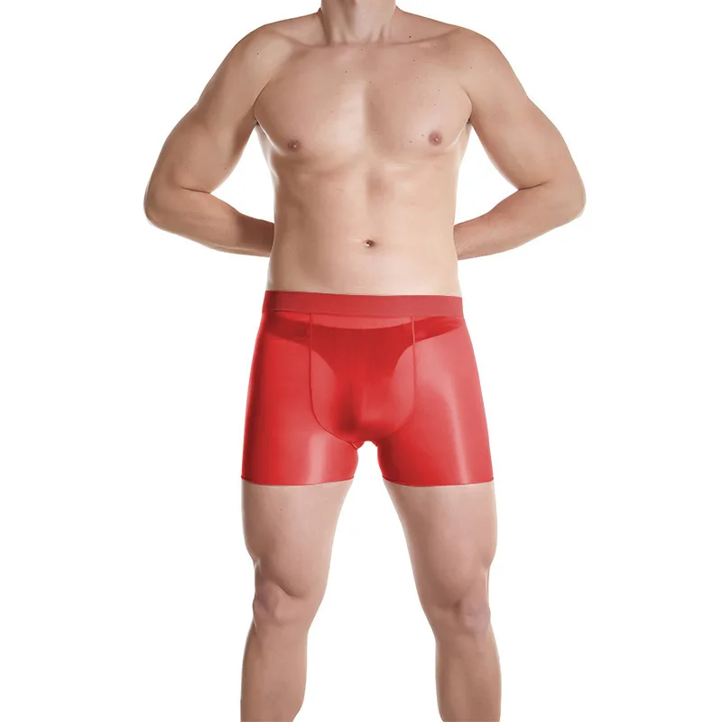 Мужское сексуальное прозрачное нижнее белье шорты боксеры ультратонкие
