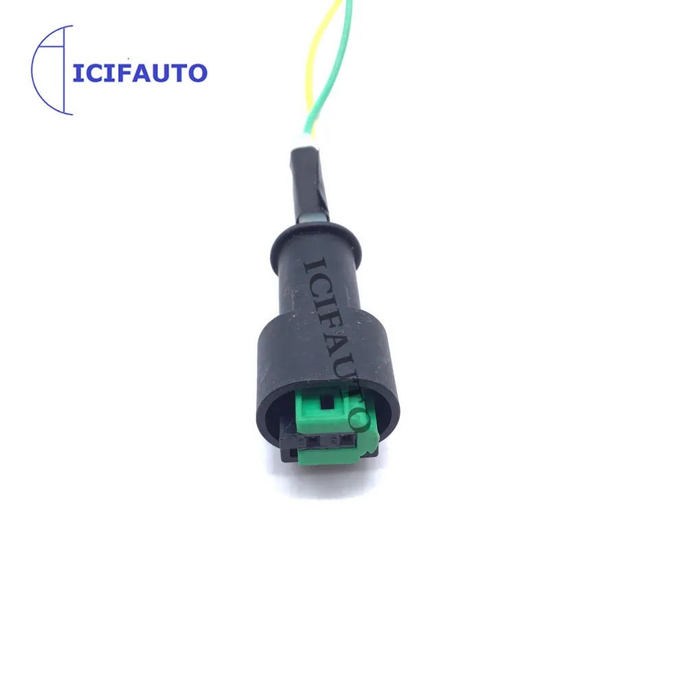 Front Rear Left Right Black Outside  Air Temperature Sensor Pigtail For BMW 1 6 7 Series E46 E90 E91 E39 E60 E63 E38 65816905133