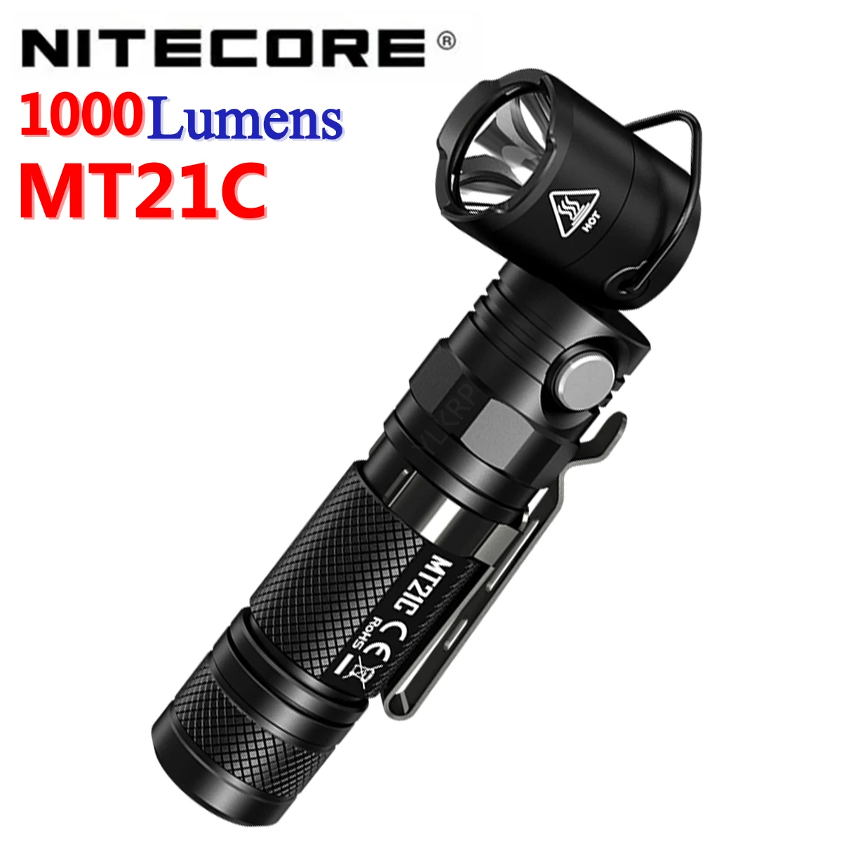 NITECORE MT21C 1000 lumens multi-function 90 degree adjustable portable flashlight using CREE XP-L HD V6 LED lamp beads | Освещение