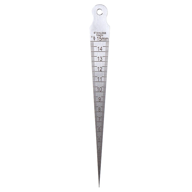 

1pc Taper Inch And Metric Welding Gauge Gage Test Ulnar Ruler Welder Inspection Mayitr Double Side Precision Measuring Tools
