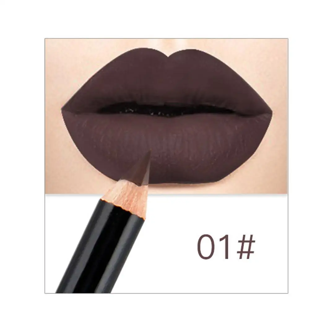 Водонепроницаемый матовый блеск для губ Карандаш карандаш устойчивый ручка