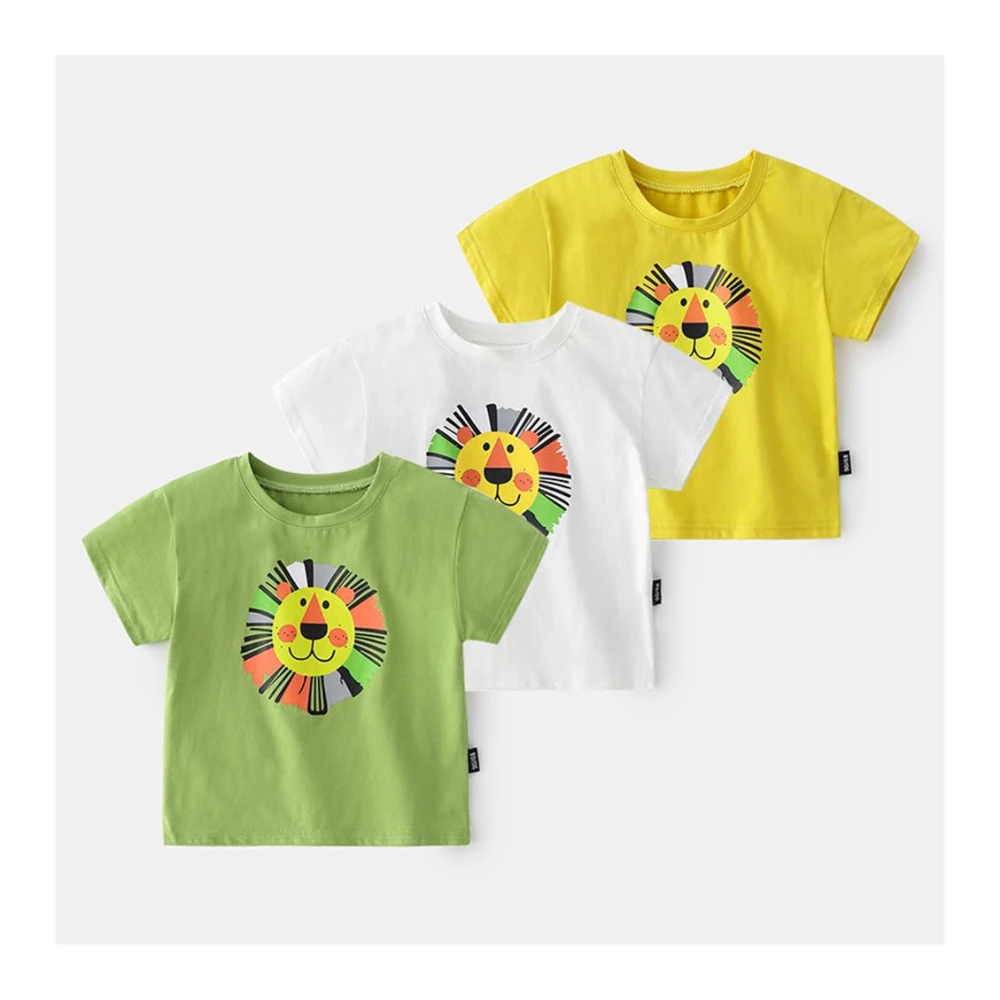 

Boys Clothing Summer Boys Cotton O-Neck Short Sleeve T-shirt ,Fashion & Gentleman Sporting, Kids Child Clothes 2-6Y 2021