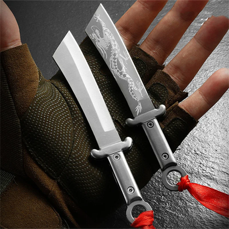 Мини-нож-дракон уличный нож саблеобразный Мини Портативный для самообороны