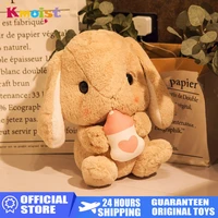 43cm cute stuffed plush dolls cute rabbit plush toys soft cotton kids gift party decor star baby bottle carrot animal bunny toys