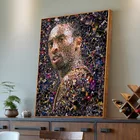 Баскетбольная звезда постер Коби Брайант, современные высококачественные портрет, холст, живопись настенные художественные плакаты и принты для декора гостиной