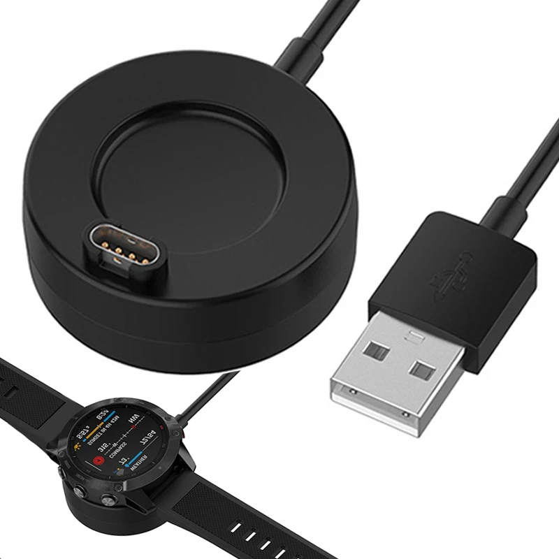 

USB-кабель для зарядки Garmin Fenix 5 / 5S / 5X Plus 6 / 6S / 6X VenuVivoactive 4/3 945 45 Quatix 5 Sapphire, 1 м
