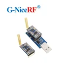 Комплект модуля радиочастотного трансивера SV610 433 МГц (1 шт. модуль радиочастотного SV610 + 1 плата USB TTL + 1 пружинная антенна)