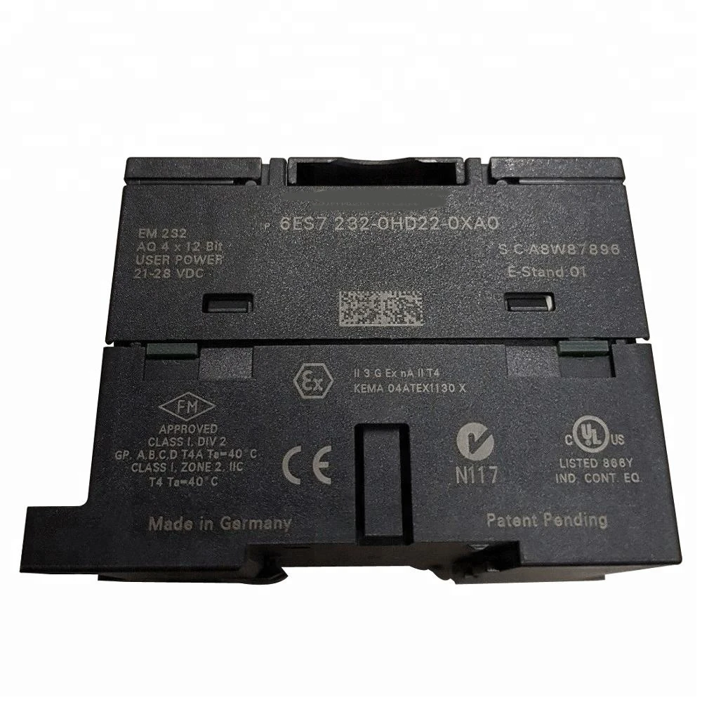 

6ES7 232-0HD22-0XA0 PLC Module S7 200 Analog Output Module Controller