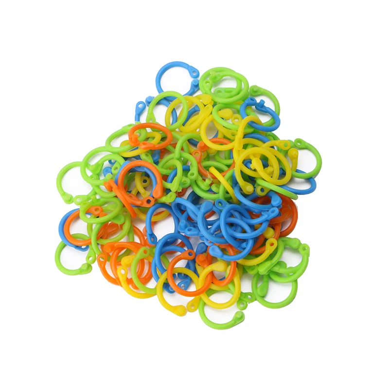 2020 Новые 100 шт Красочные Вязание стежка маркеры вязание крючком инструмент