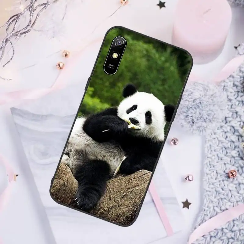 

animal panda Phone Cases For Xiaomi Mi Redmi Note 7 8 9 pro 8T 9T 9S 9A 10 Lite pro