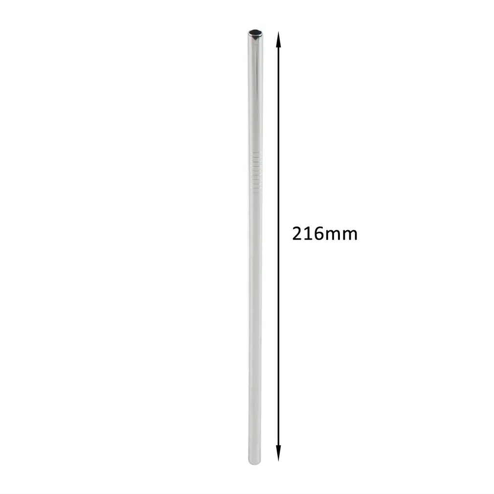 

50pcs Titanium-Plated Colored Metal Straws Milk Tea Drink Straws Stainless Steel 304 Straws Stainless Steel Straws
