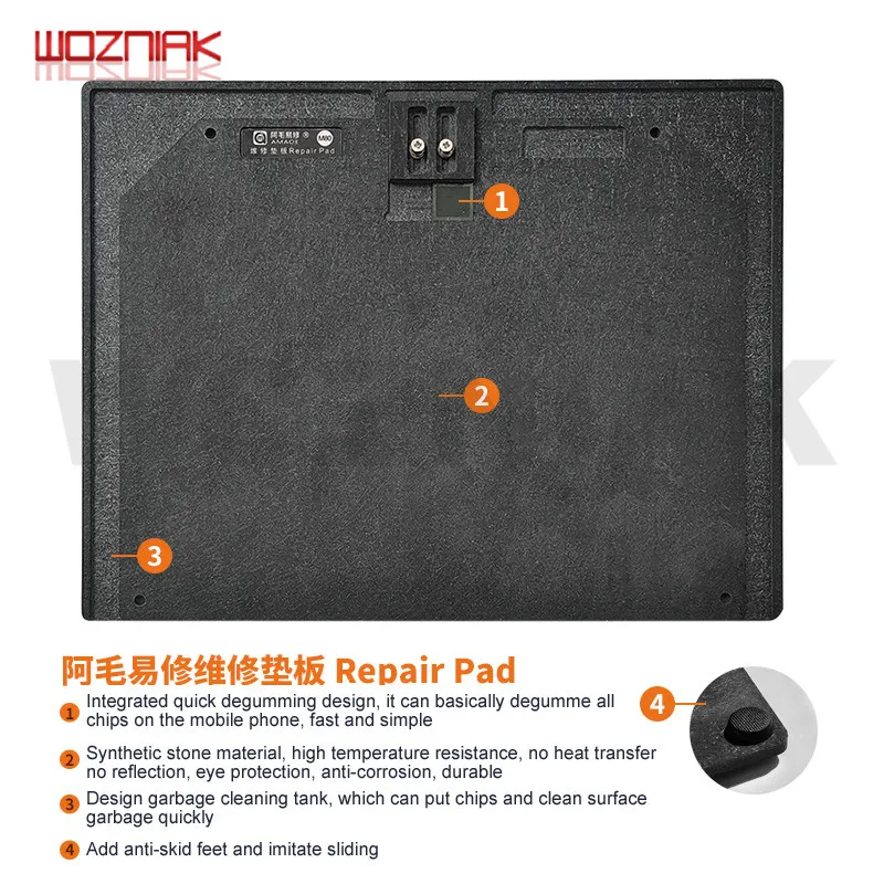 WOZNIAK NAND CPU CHIP IC фиксированный крепежный коврик для Iphone с высокой устойчивостью к