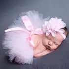 Милый костюм для новорожденных девочек и мальчиков, реквизит для фотосъемки, наряды, милая розовая мини-юбка, лучшая ткань для малышей, чтобы сделать фотографии