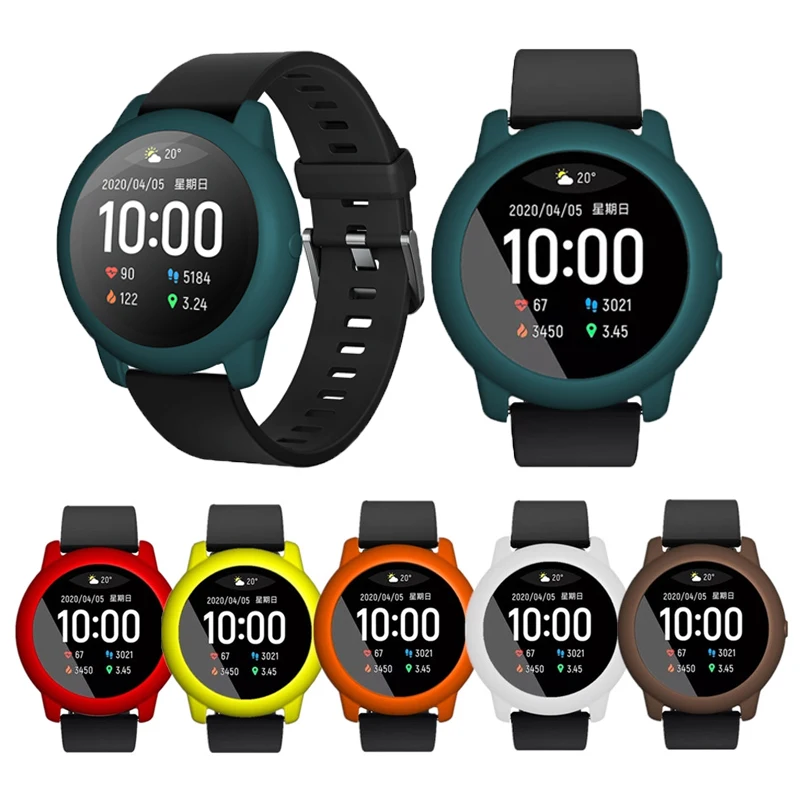 

Защитный чехол для смарт-часов Haylou Solar LS05, мягкий силиконовый защитный чехол с рамкой, аксессуары для Xiaomi Haylou Solar