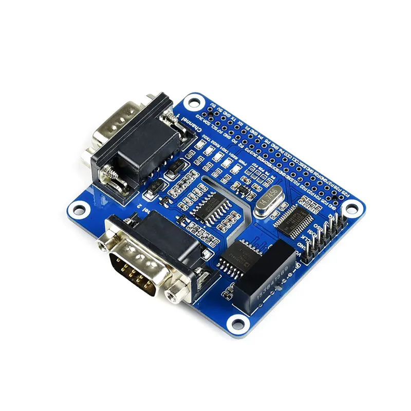 Blackberry pie dual channel isolation RS232 extending board module SC16IS752 + SP3232 scheme | Компьютеры и офис