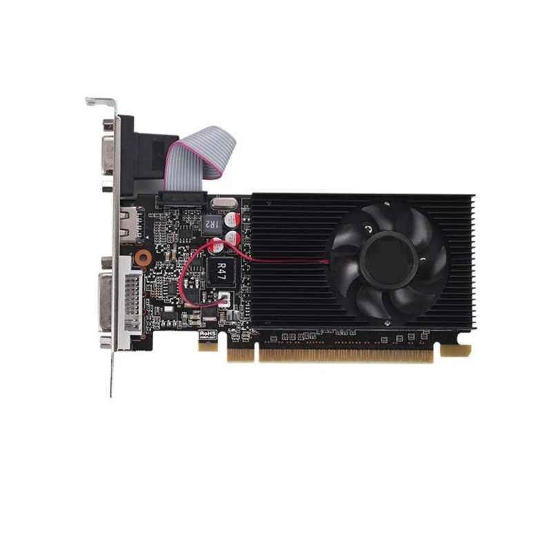 

NVIDIA GT 730 2GB GDDR3 128 Bit for PC Low-Noise and Ultra-high-Definition Desktop Gaming Discrete Video Card for