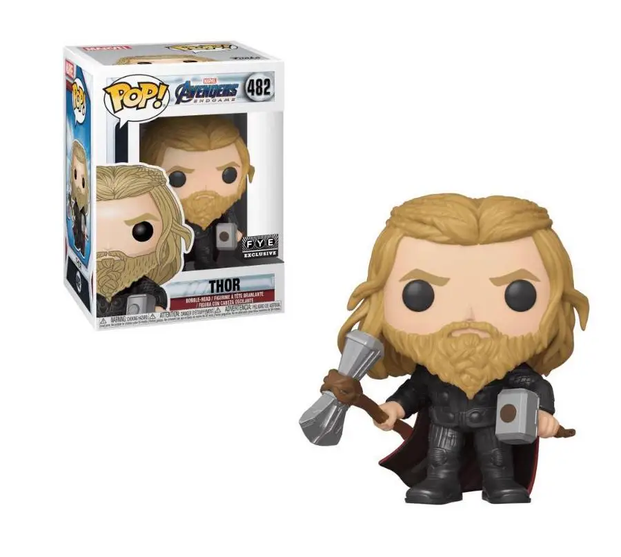 FUNKO POP Marvel Мстители 4 Тор Халк Черная Вдова рэйтеон 482 виниловая кукла экшн Фигурки