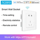 Aqara умная настенная розетка ZigBee, беспроводная настенная розетка Mijia, переключатель, работа для Mijia Smart Home, приложение Mihome