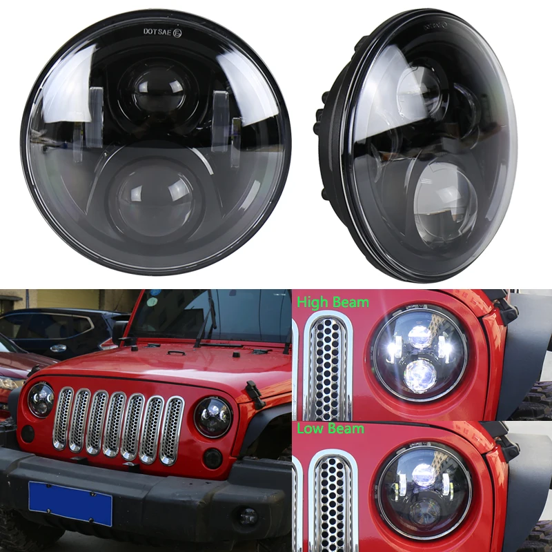

7 Inch Led Headlights for Lada Niva 4x4 urban