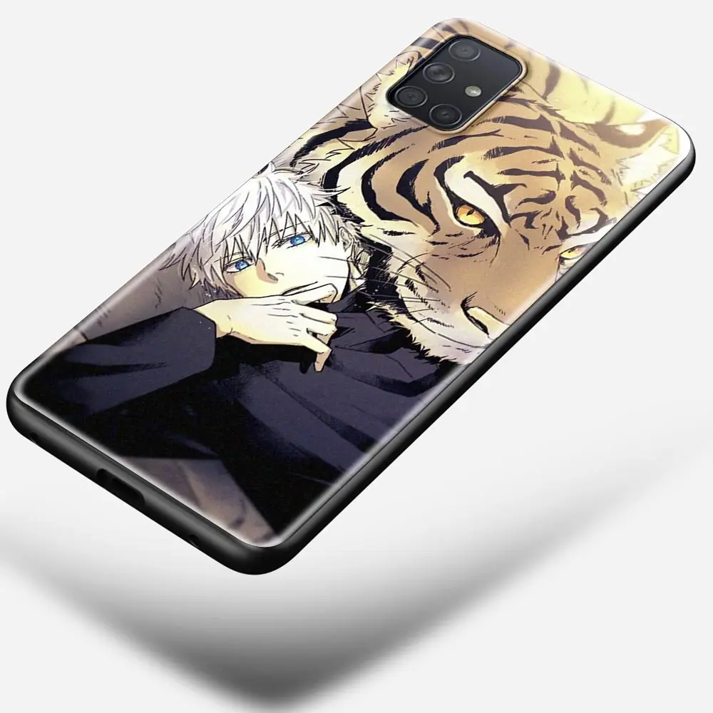 

Jujutsu Kaisen Anime Silicone Case for Samsung Galaxy M21 M30S M31 M31S M51 A7 A9 2018 Phone Accessories Cover Coque Shell