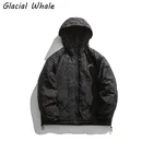 Мужская зимняя куртка GlacialWhale, мужская ветрозащитная куртка с пиксельным принтом 2021, 90% белая куртка на утином пуху, пальто, корейские модные куртки для мужчин