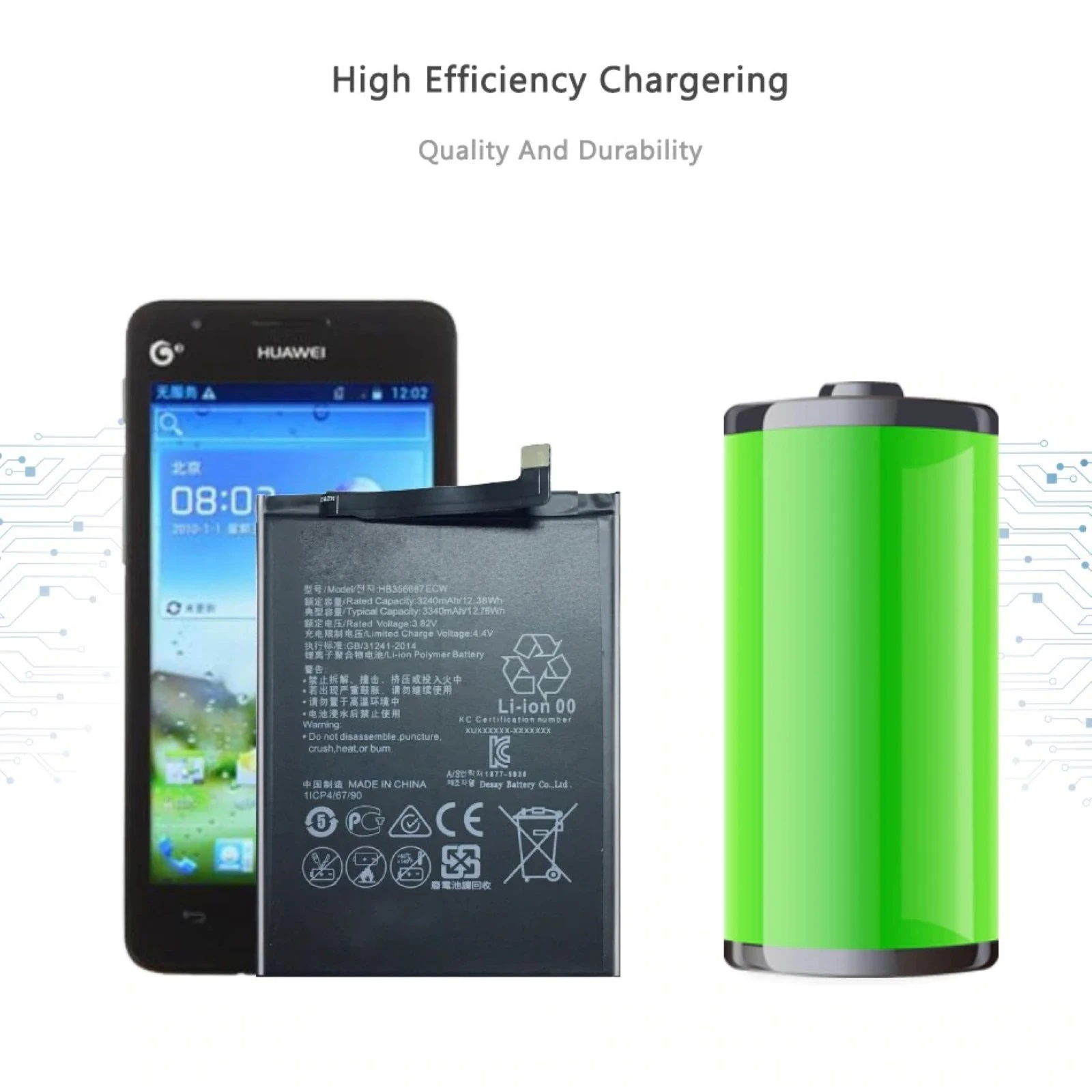

Cedrus Huawei P30 Lite, Mate 10 Lite, Nova 2 Plus, Honor 7X, Hb356687Ecw