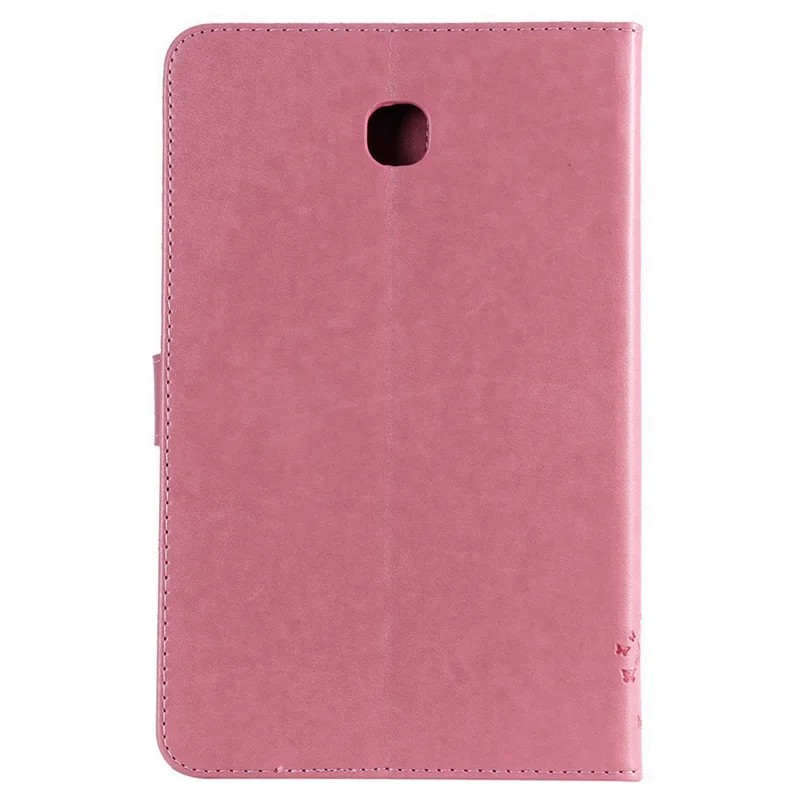 Чехол из искусственной кожи с рисунком кота и дерева для Samsung Galaxy Tab A 8 0 T387 T387V 2018