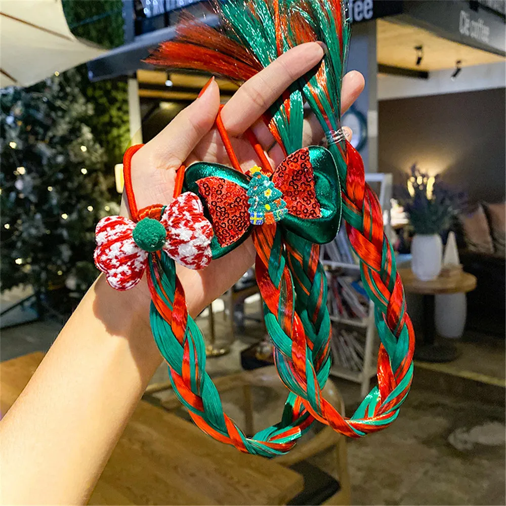 

Hairpin Accessories Hair Antler Clip Headdress Headwear Bow-knot Elk Christmas Santa