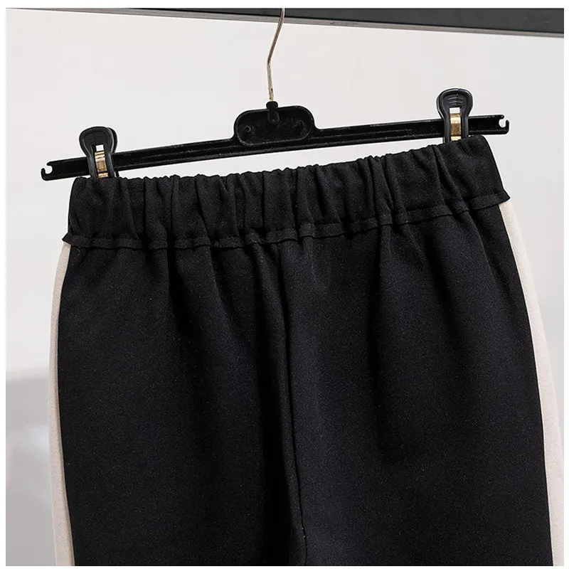 Женские осенне-зимние брюки JUJULAND теплые длинные с высокой талией горячая