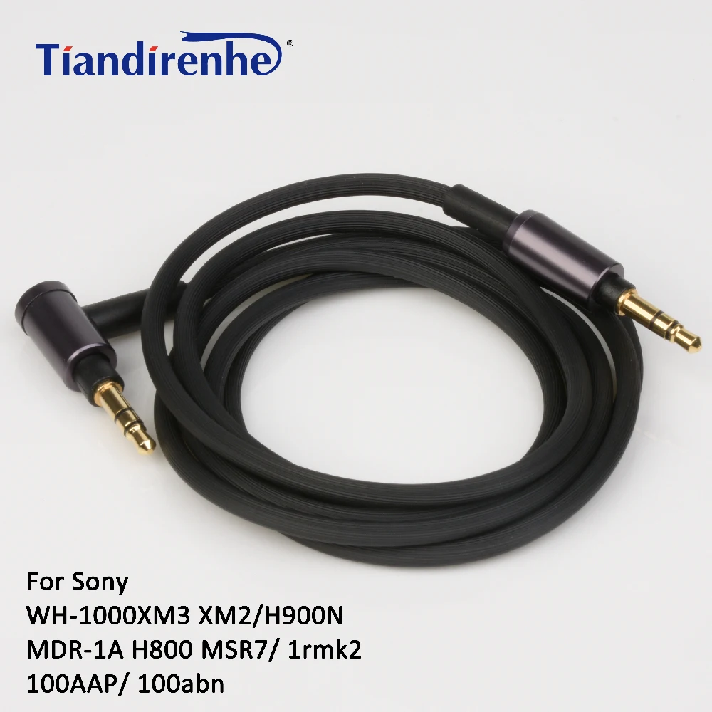 Обновленный аудиокабель для Sony WH-1000XM3 XM2/H900N MDR-1A H800, кабель  для Sony MSR7/ 1rmk 2/100AAP/ 100abn AliExpress