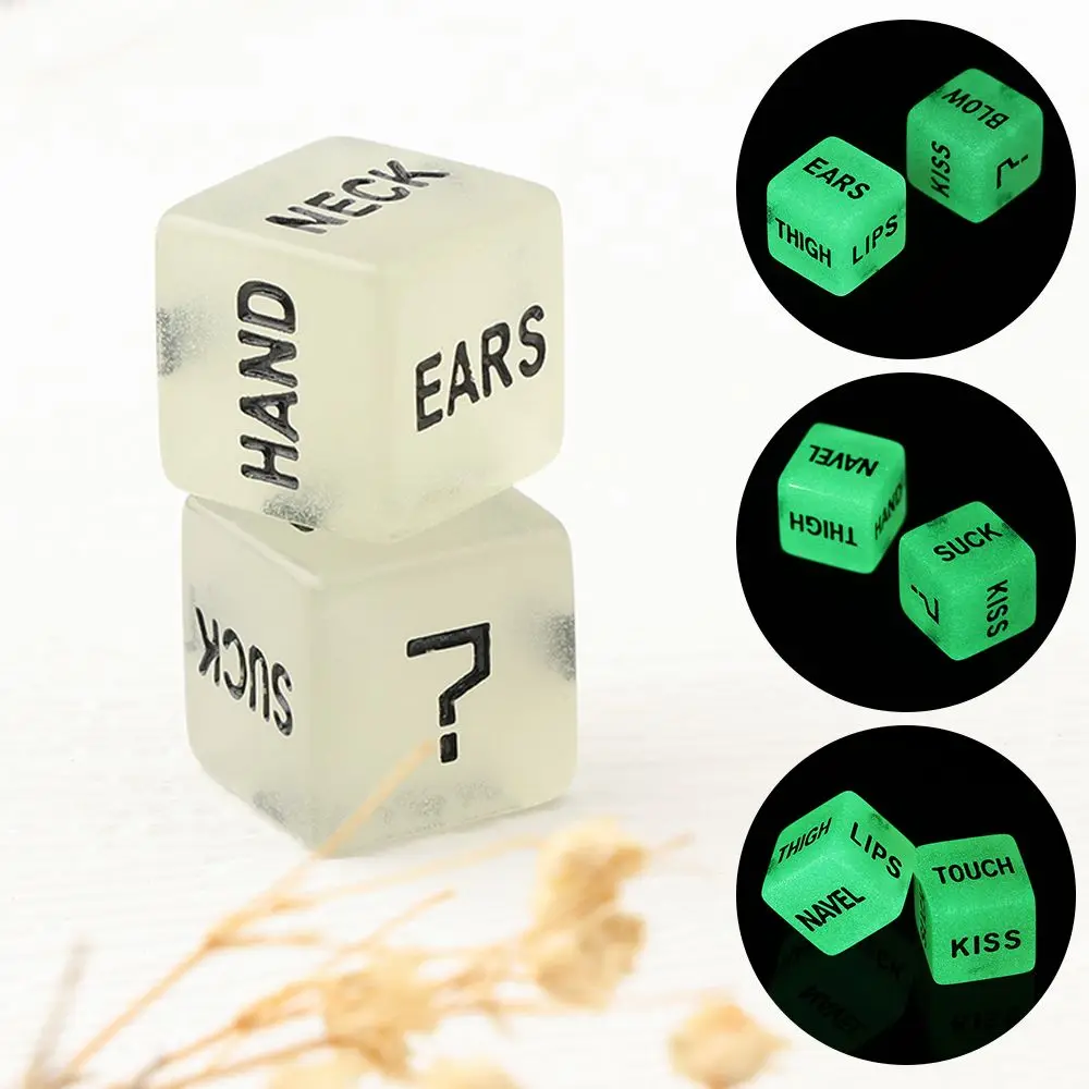 

2 шт., игральные кости для пар, на английском языке