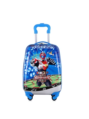 Cartoon suitcase 18 дюймов чемодан на колесиках, Детский чемодан на колесиках, чемодан для путешествий, чемодан для каюты, мультяшная Губка Боб, милая сумка для девочек - Цвет: Cartoon suitcase