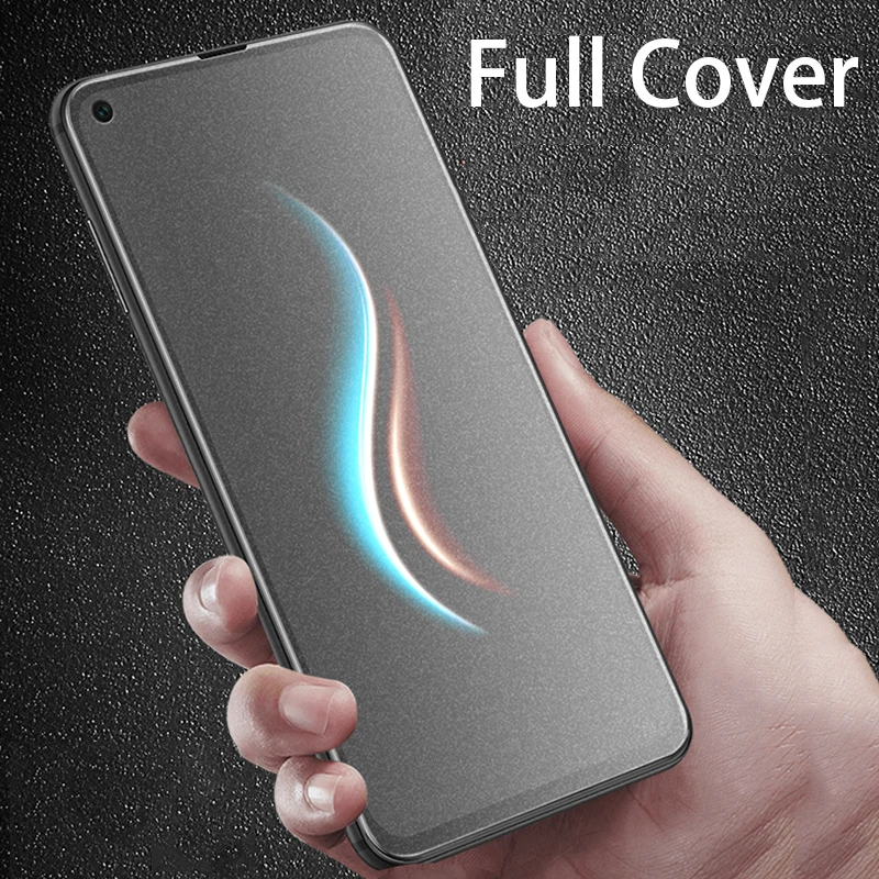 9D защита от отпечатков пальцев закаленное стекло для Huawei Nova 5 T 6 SE 7i 3i 4E 6SE Nova5 Nova5t