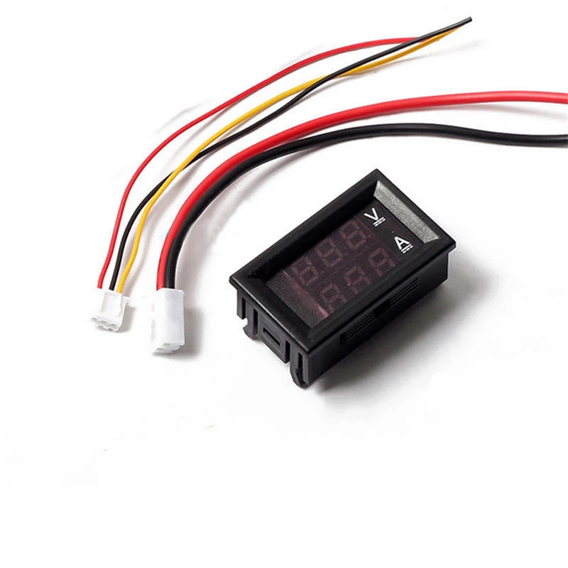 

DC 100V 50A Voltmeter Ammeter Dual Color Display Amp Digital Volt Meter Gauge