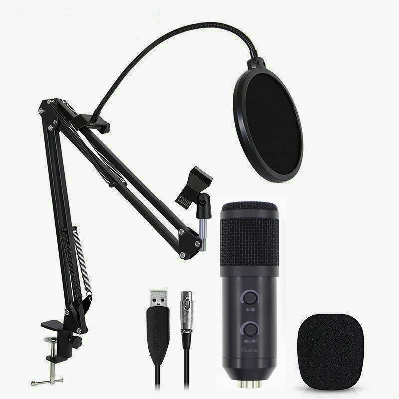 BM-900 Podcast записывающий микрофон с подставкой профессиональный конденсаторный студийный вещательный микрофон