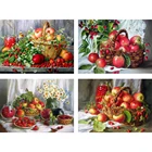 Набор для алмазной вышивки Стразы с изображением фруктов и Яблоков