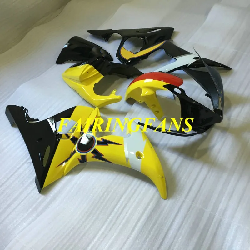 Изготовленный На Заказ обтекатель для мотоцикла комплект кузова YAMAHA YZFR6 05 YZF R6 2005
