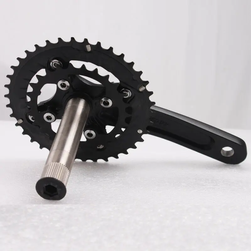 104BCD 26 T/38 T цепь MTB велосипед двойной 10 скоростей коленчатая цепь& Crank& BB для горных велосипедов