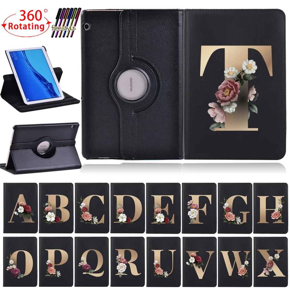 Вращающийся на 360 градусов чехол для планшета Huawei MediaPad T3 10 9 6 дюйма/T5 1 дюйма