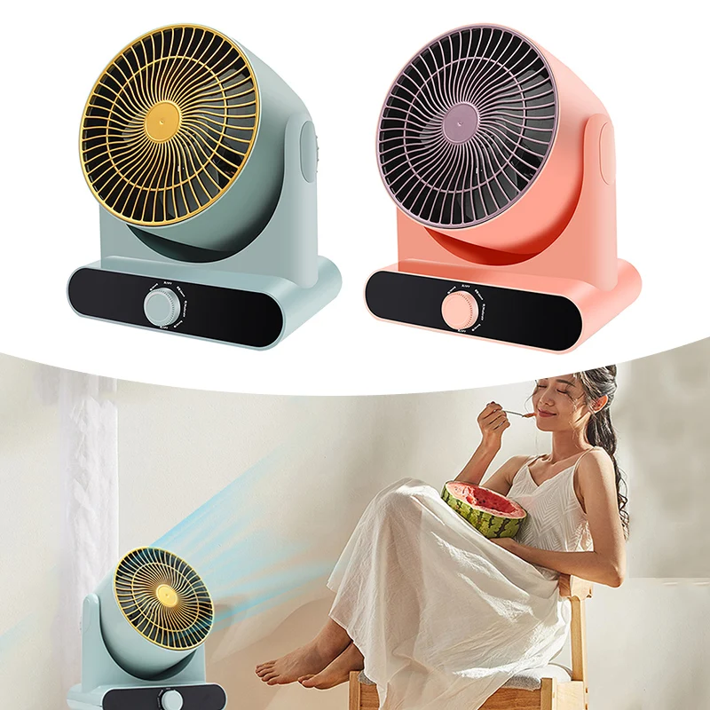 

Electric Fan portable air conditioning Cooler Ultra-quiet Desktop Standing Office Table Whisper Quiet Cooling Fan Ventilador