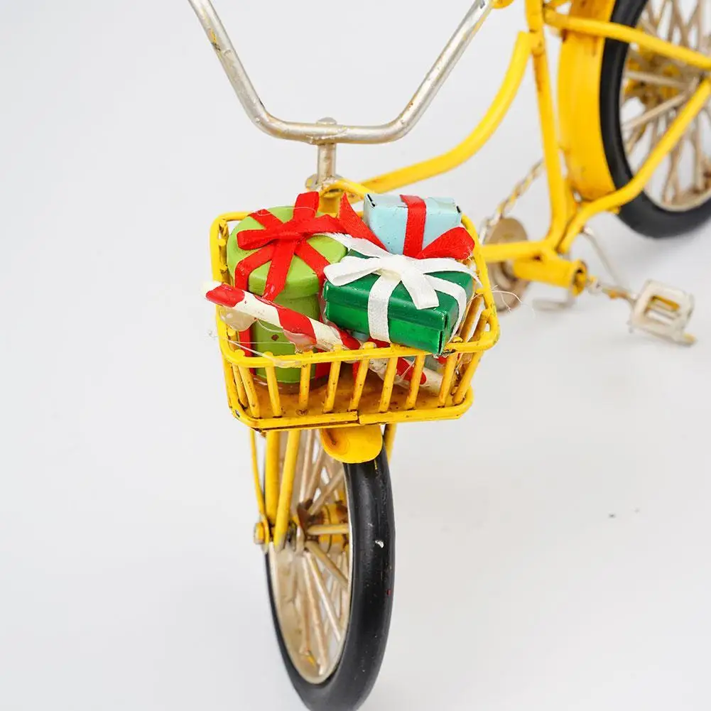 

DIY Handmade House Accessories Model Vehicle Bicycle Model Tin Gift