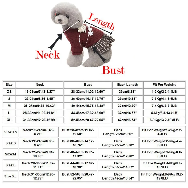 Зимнее пальто для домашних животных Рождественский теплый свитер собак