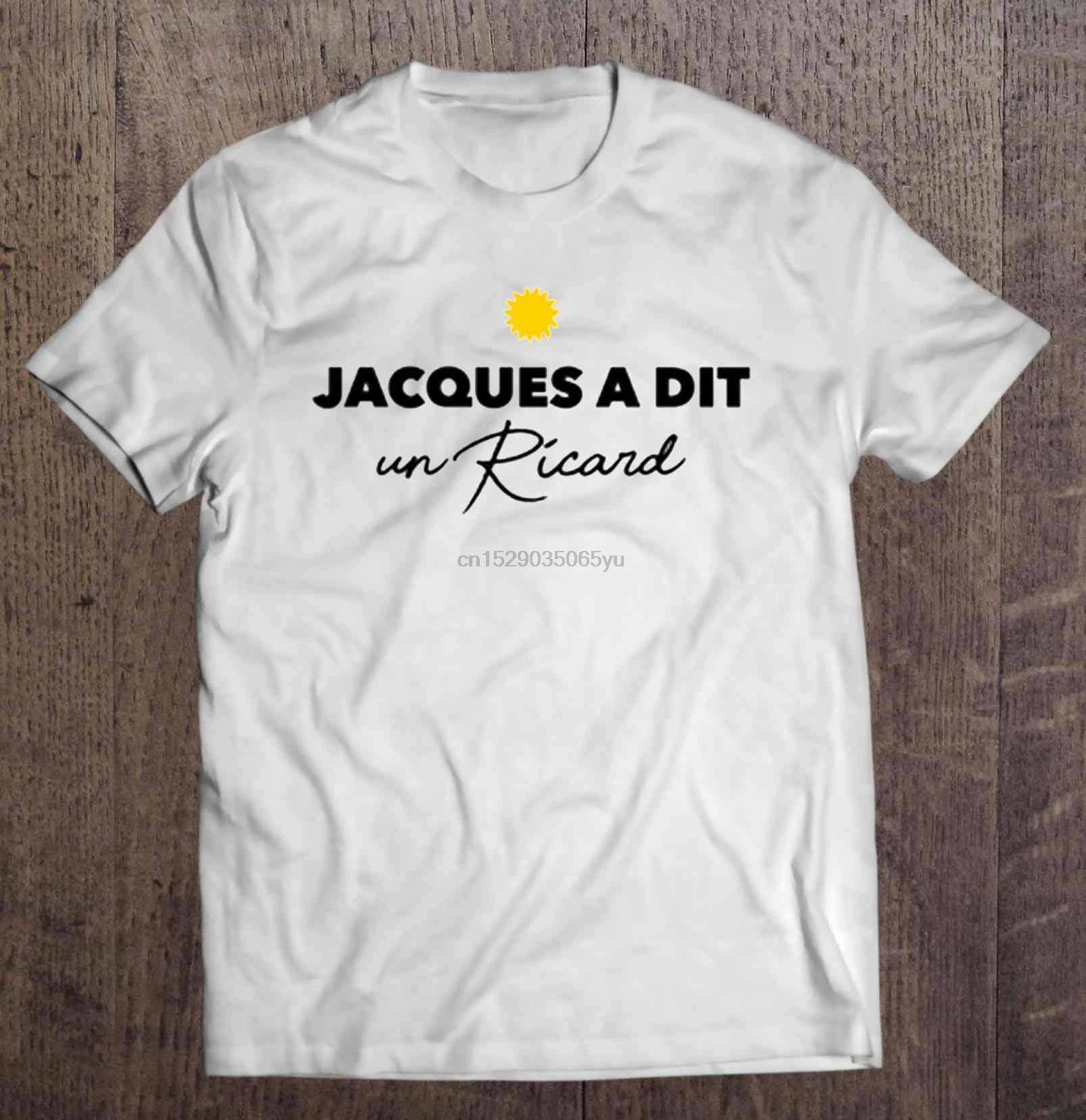 Футболка для мужчин и женщин Жак а дит Рикард | Мужская одежда