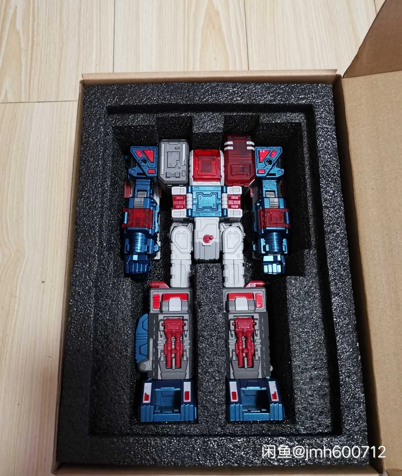 Transformation ZETA-EX09 FORD Ford Transformer KingG1 Big Mac Electroplated Color Limited Edition Gift doll deformation robot | Игрушки и