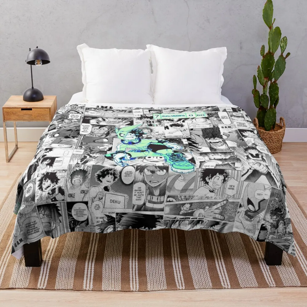 

Одеяло из флиса Deku, покрывало на кровать/кроватку/диван для взрослых, девочек и мальчиков